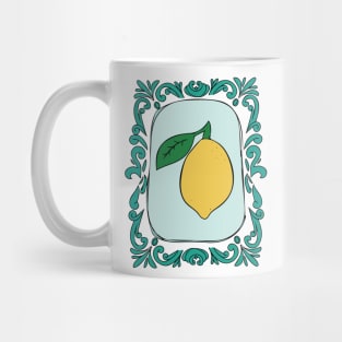 Lemon Framed Mug